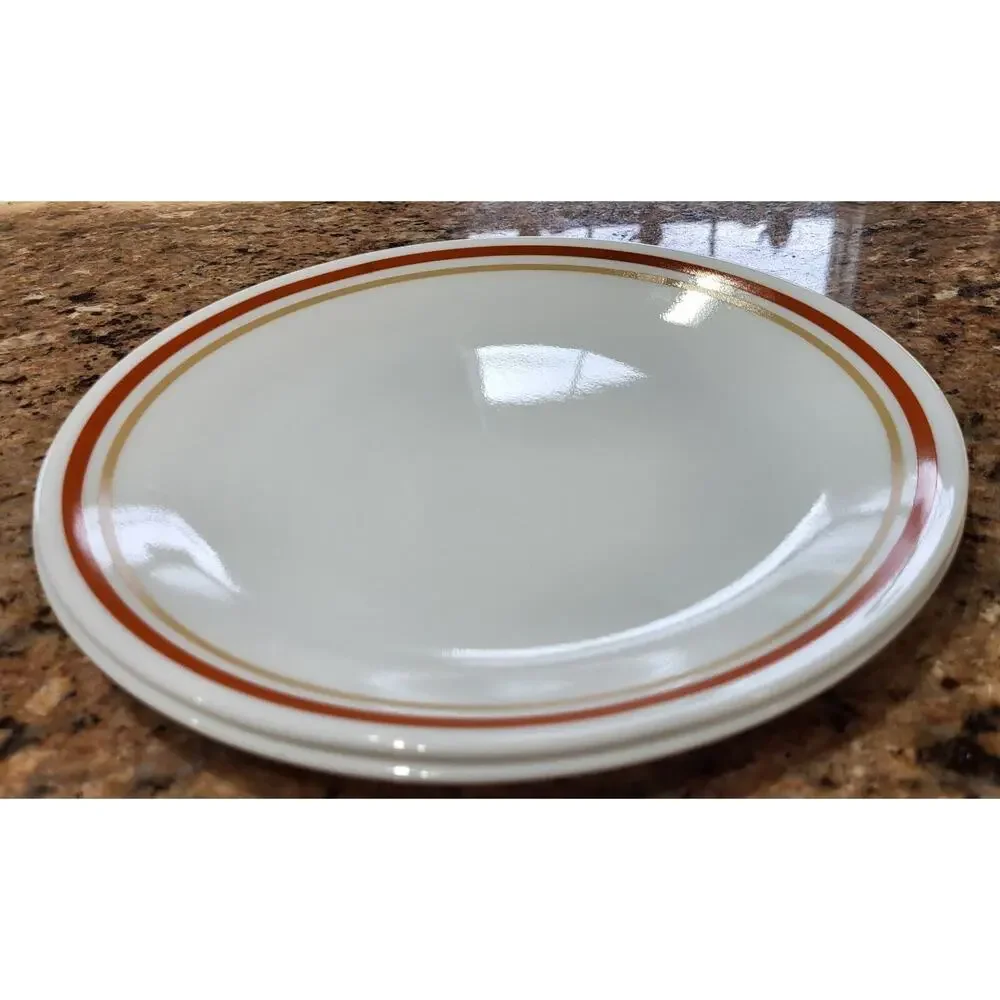 Corelle Cinnamon Chestnut Set of 2 Plates 8 1/2
